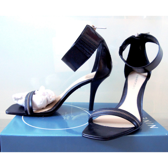 SOLD! New! Black NINE WEST high heels - Picture 1 of 6